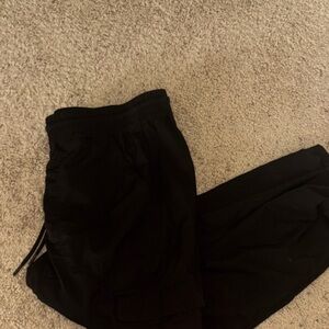 Old Navy stretch Tech Black Cargo Jogger Pants